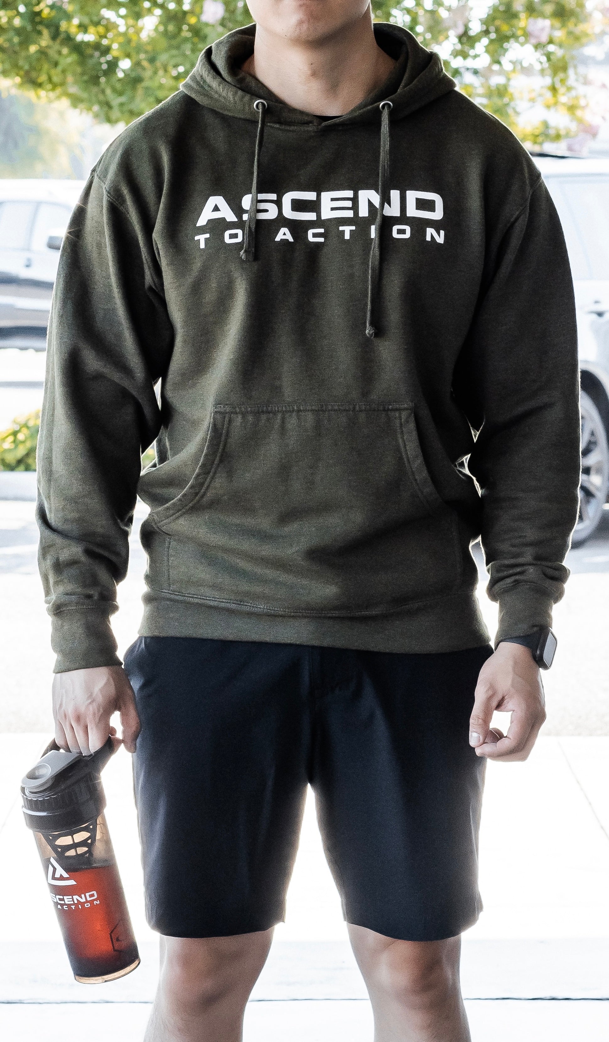 Unisex Everyday Hoodie (Army Green)