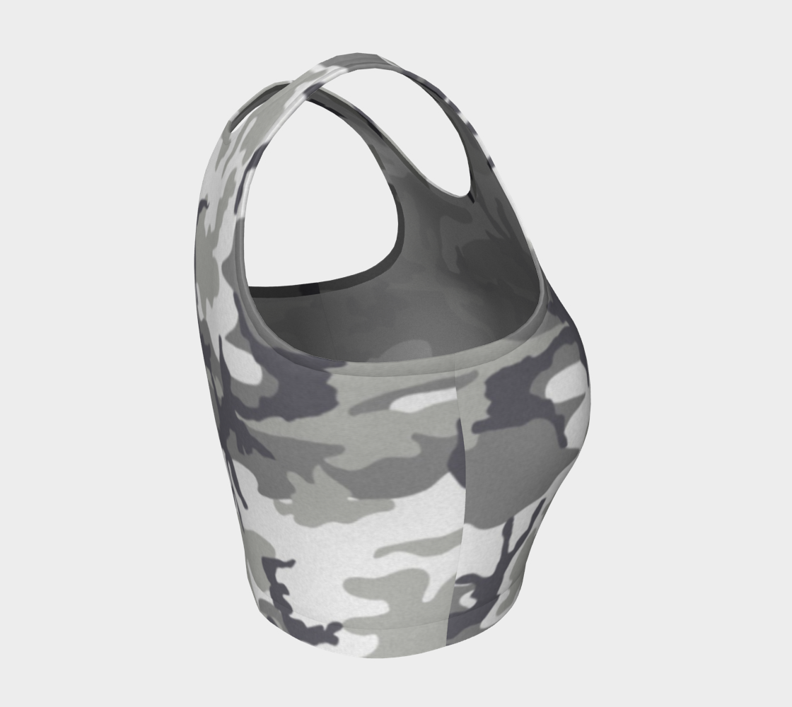 Athletic Crop (Urban Camo)