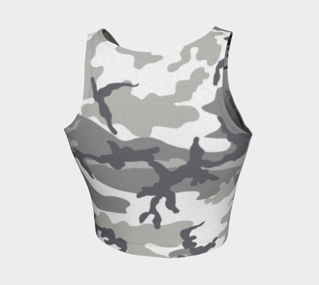 Athletic Crop (Urban Camo)