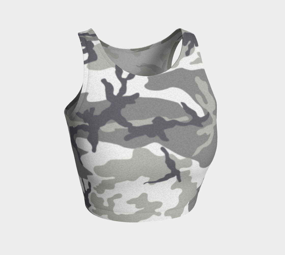 Athletic Crop (Urban Camo)